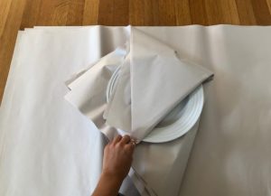 how to pack plates