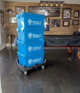 benefits of using plastic moving bins for office use