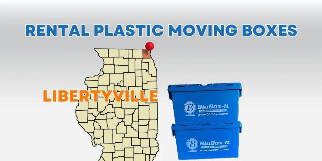 Rent Plastic Moving Crates in Libertyville