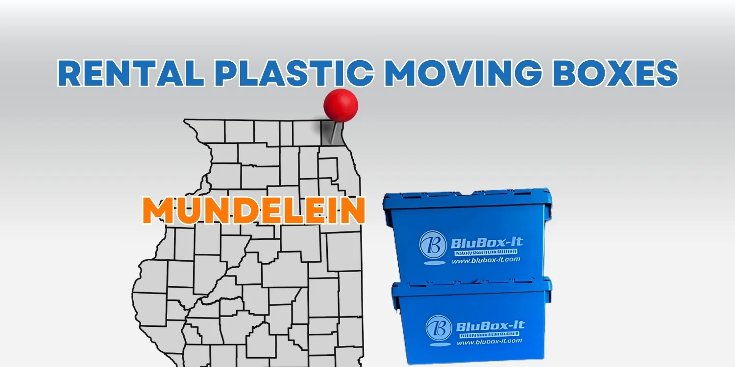 Rent Plastic Moving Crates in Mundelein