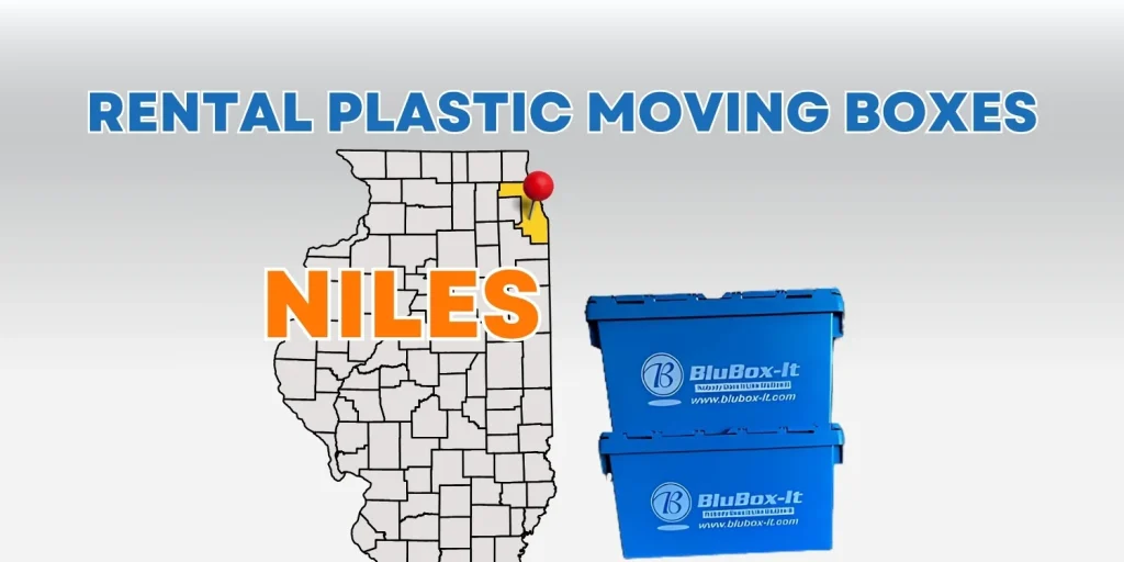 Rent Plastic Moving Crates in Niles