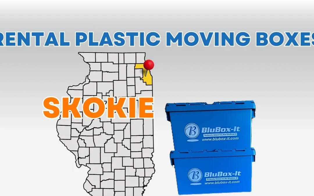 Rent Plastic Moving Crates in Skokie