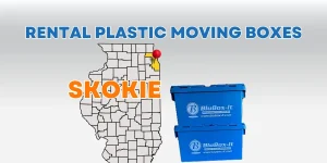 Rent Plastic Moving Crates in Skokie