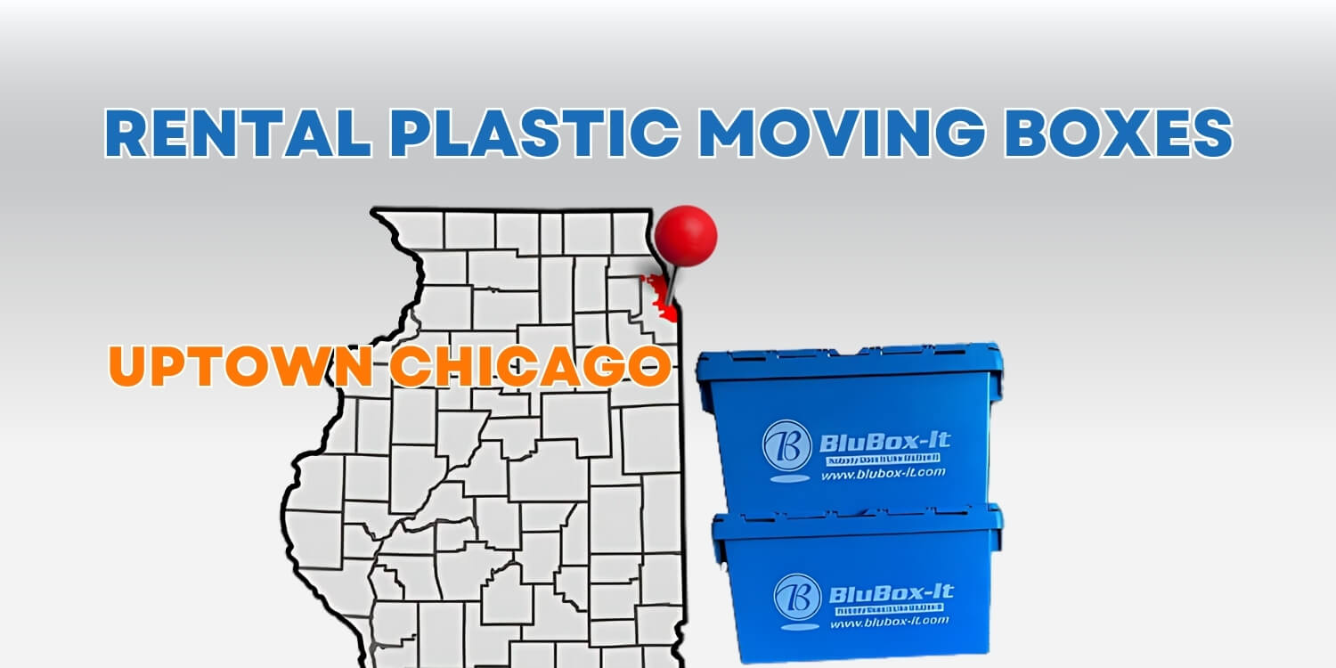rent plastic moving crates in uptown chicago
