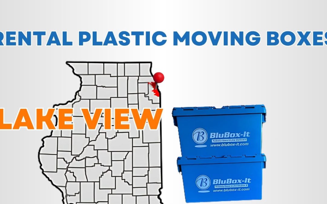 Rent Plastic Moving Crates in Lake View