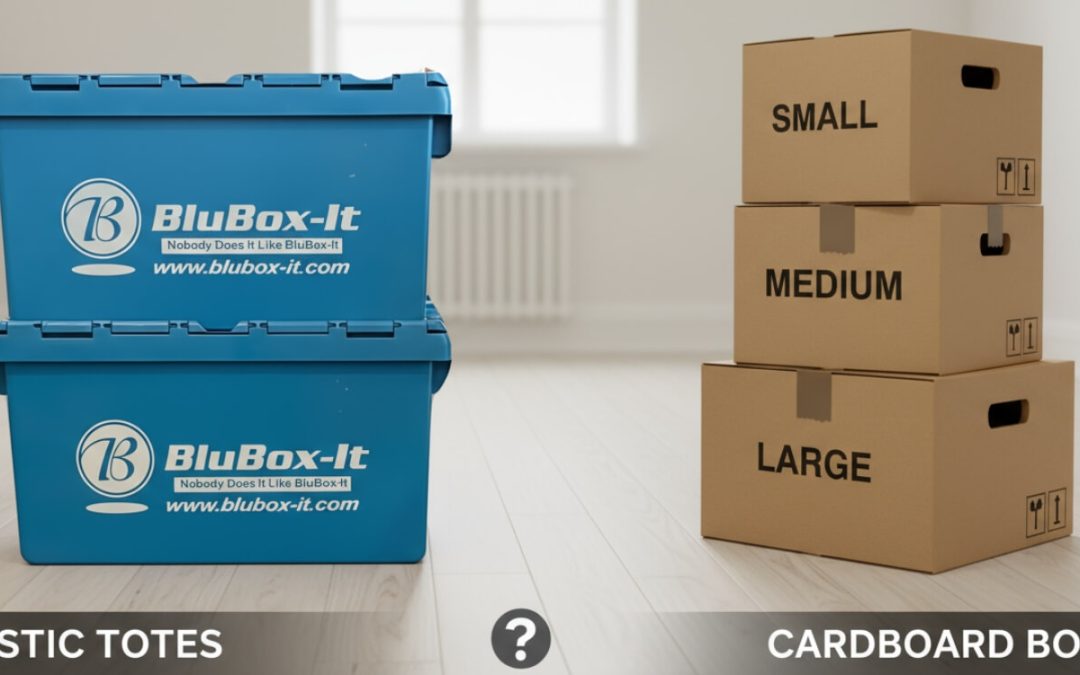 Totes or Boxes for Moving – Which Is Better?