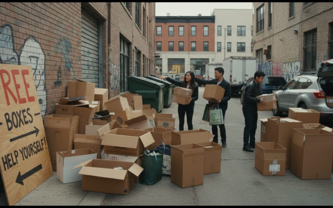 Where to Buy Moving Boxes for Cheap