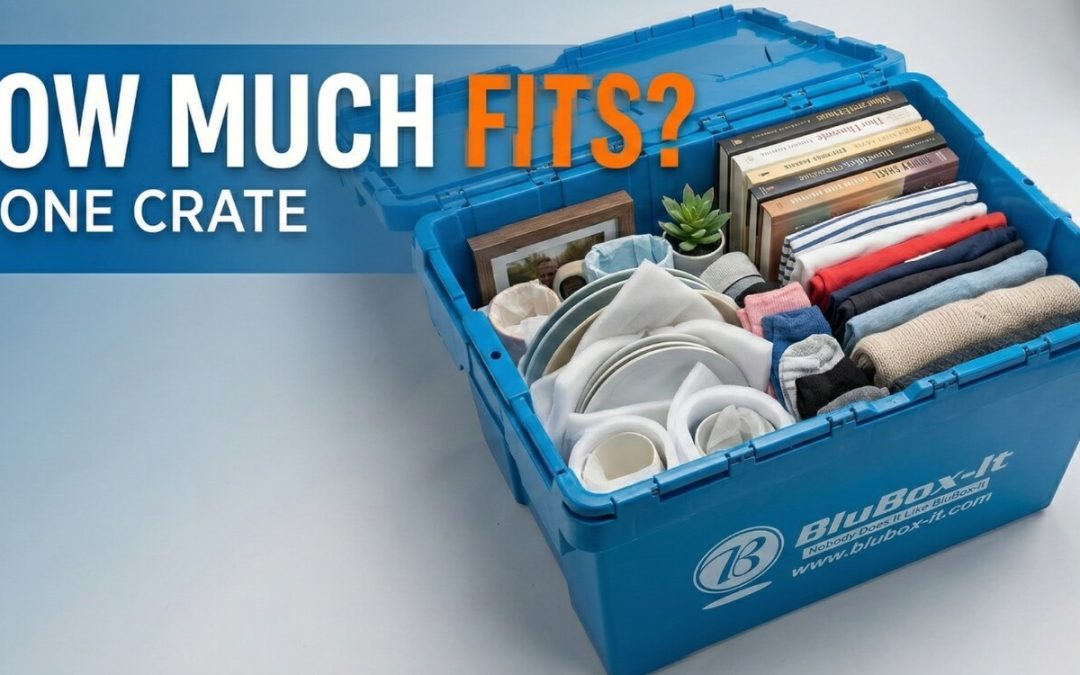How Much Can You Pack in Plastic Moving Boxes?