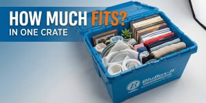 how much can you pack in plastic moving boxes