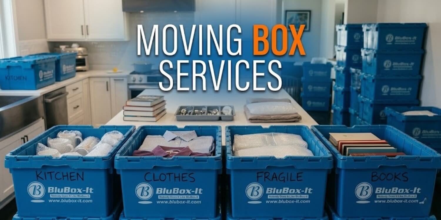 Moving box services