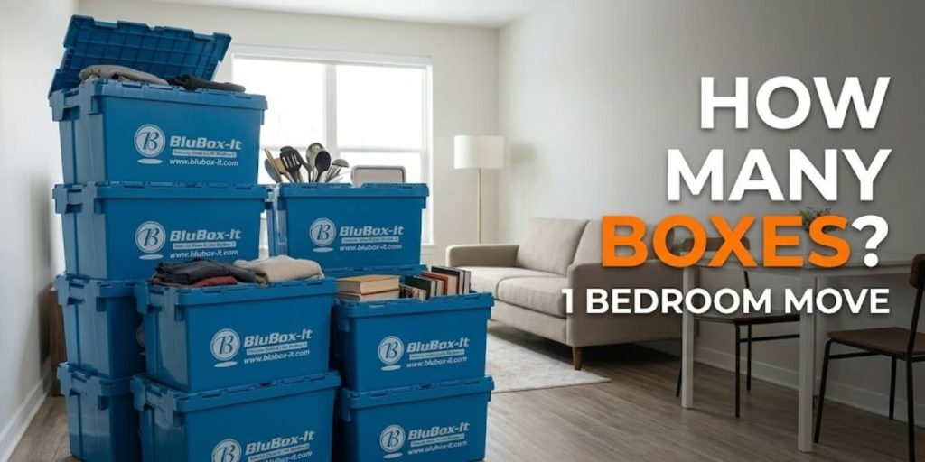 moving boxes for 1 bedroom apartment